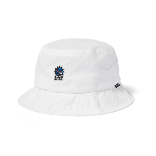 HUF Seeing Sun Bucket Hat - White