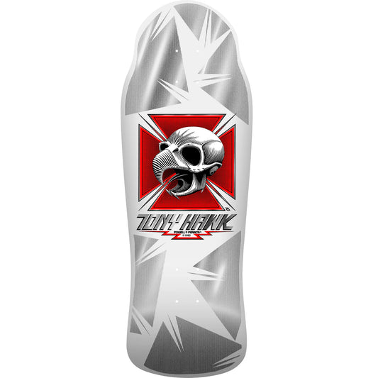 Powell Peralta Bones Brigade Series 17 Tony Hawk White/Foil Deck 10.38