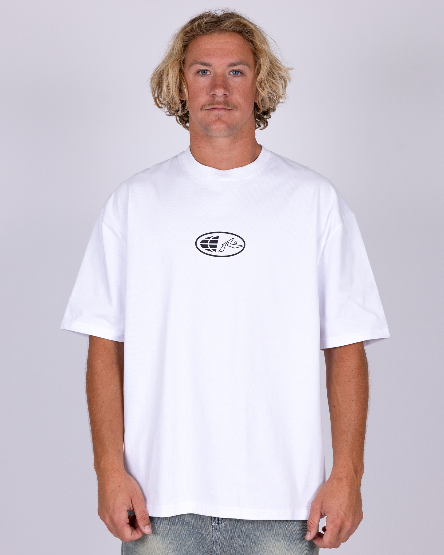 Rusty Outer There S/S Tee - White