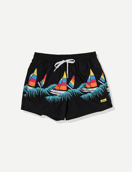 Duvin Sailing Swim Short - Black