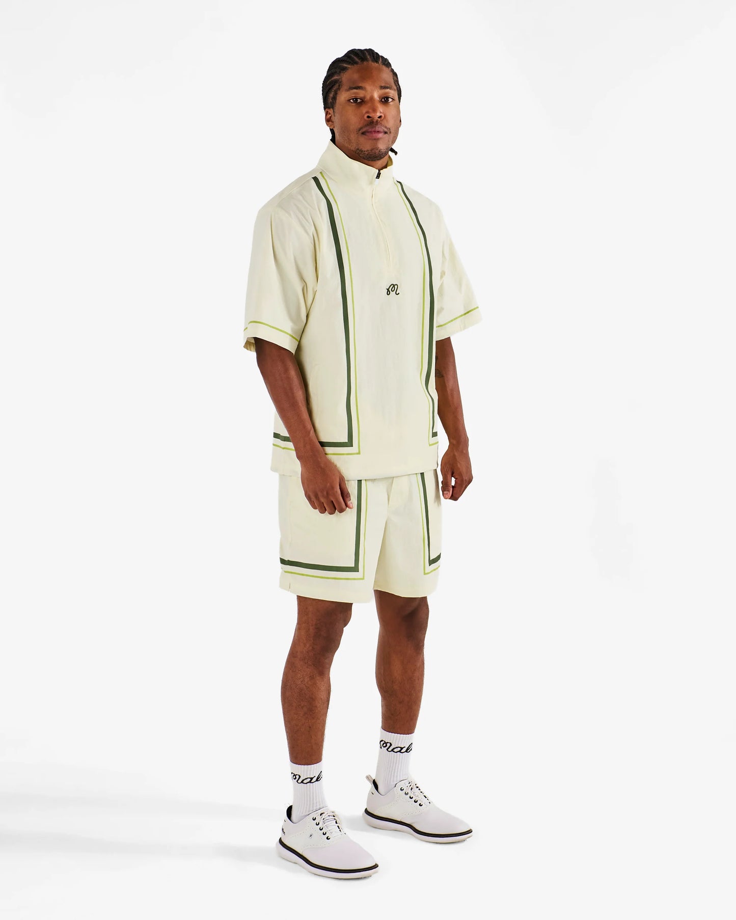 Malbon Scooter Playa Short - Cream