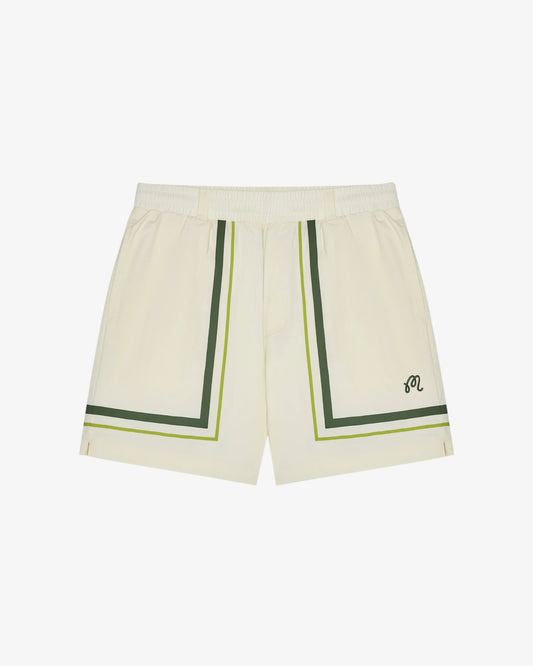 Malbon Scooter Playa Short - Cream