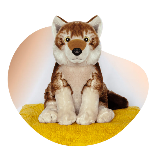 Fahlo Animal Tracking The Scout Plush - Wolf