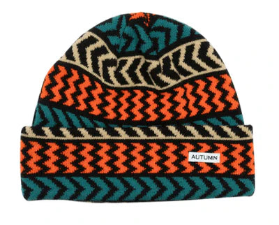 Autumn Chevron Beanie