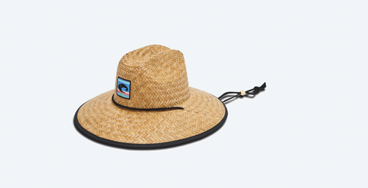 Costa Fiesta Print Lifeguard Straw Hat - Assorted