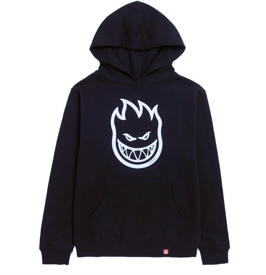 Spitfire Youth Bighead Hoodie - Black / White