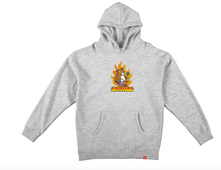 Spitfire Lil Beatdowns Hoodie - Grey