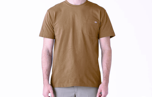 Dickies Skateboarding Heavyweight Pocket Tee - Brown Duck