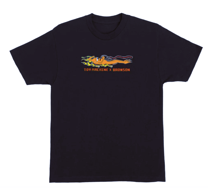 Toy Machine X Bronson Speed Co Tee - Black