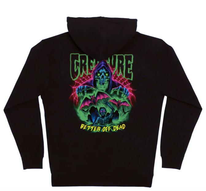 Creature Hellbound Zip Hoodie - Black