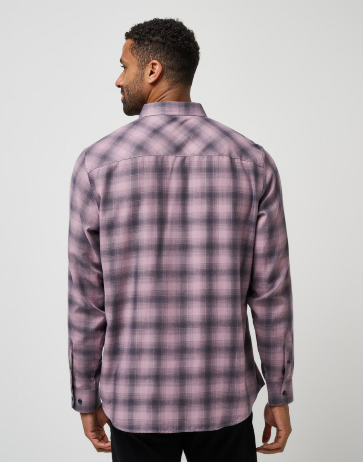 Cloud Flannel Plaid - Elderberry / Total Eclipise