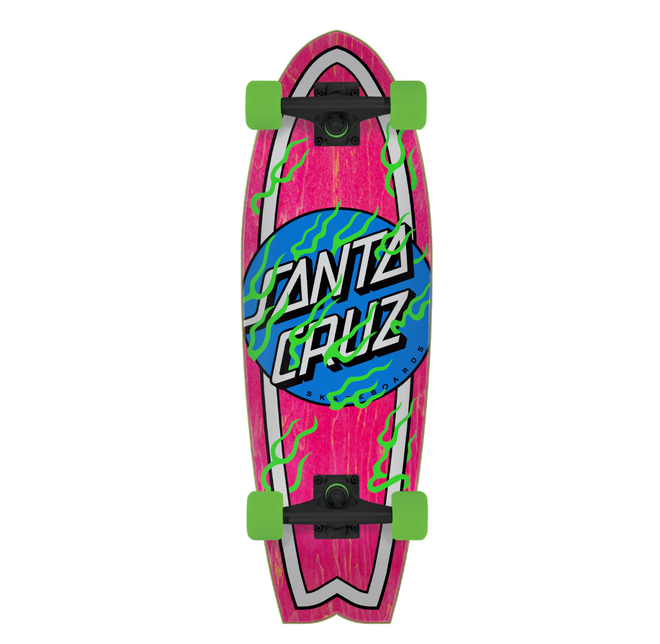 Santa Classic Inferno Dot Shark Cruiser Cruzer