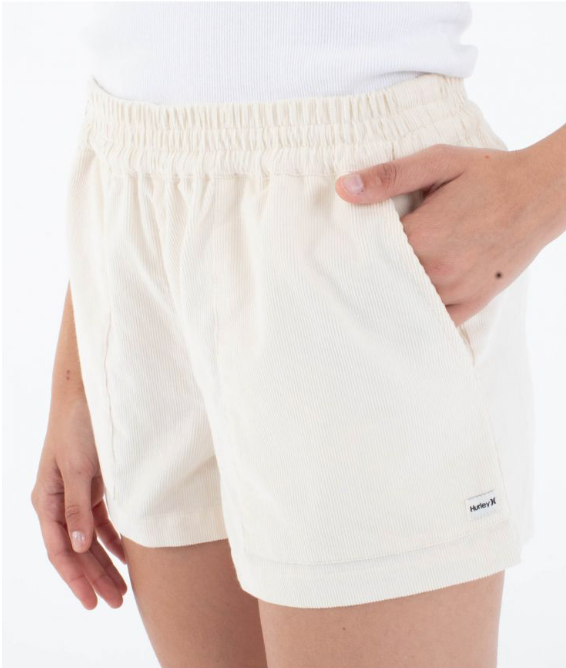 Hurley Women's Wavy Days Short - Off White