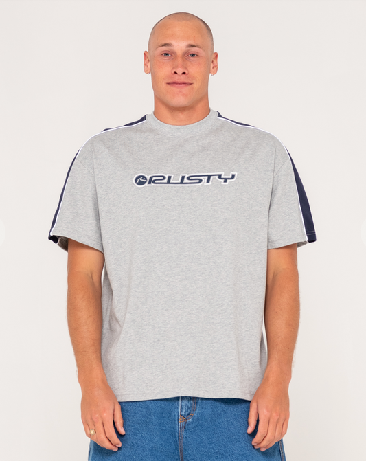 Rusty Alonso Tee - Grey Marle