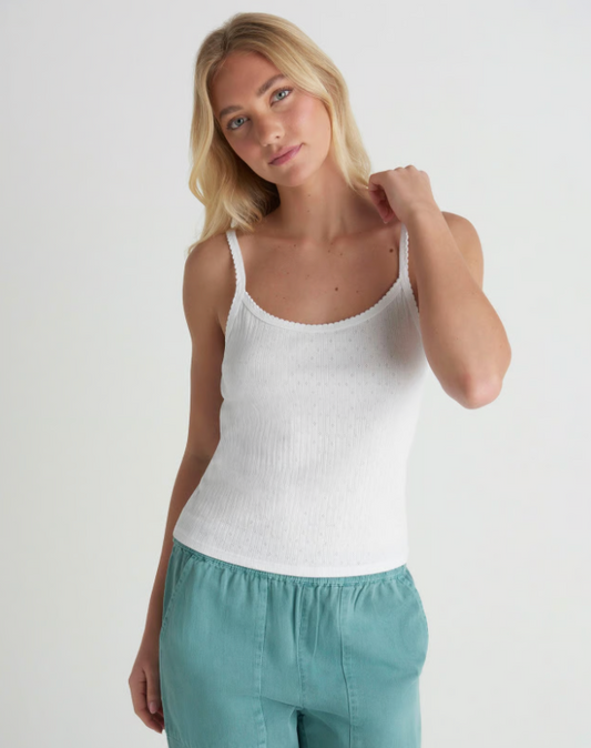 Hurley Simple Joys Tank Top - White