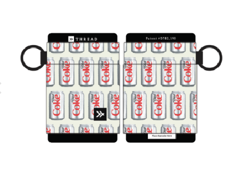 Diet Coke Cans - Elastic Wallet