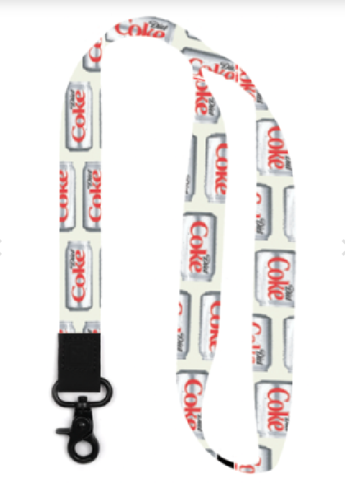 Diet Coke Cans- Neck Lanyard