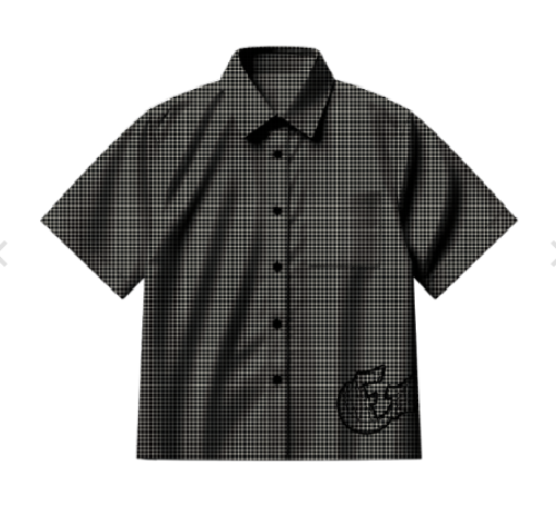 Ezekiel Jimmy Iky SS Short Sleeve Woven Button Down Shirt - Black