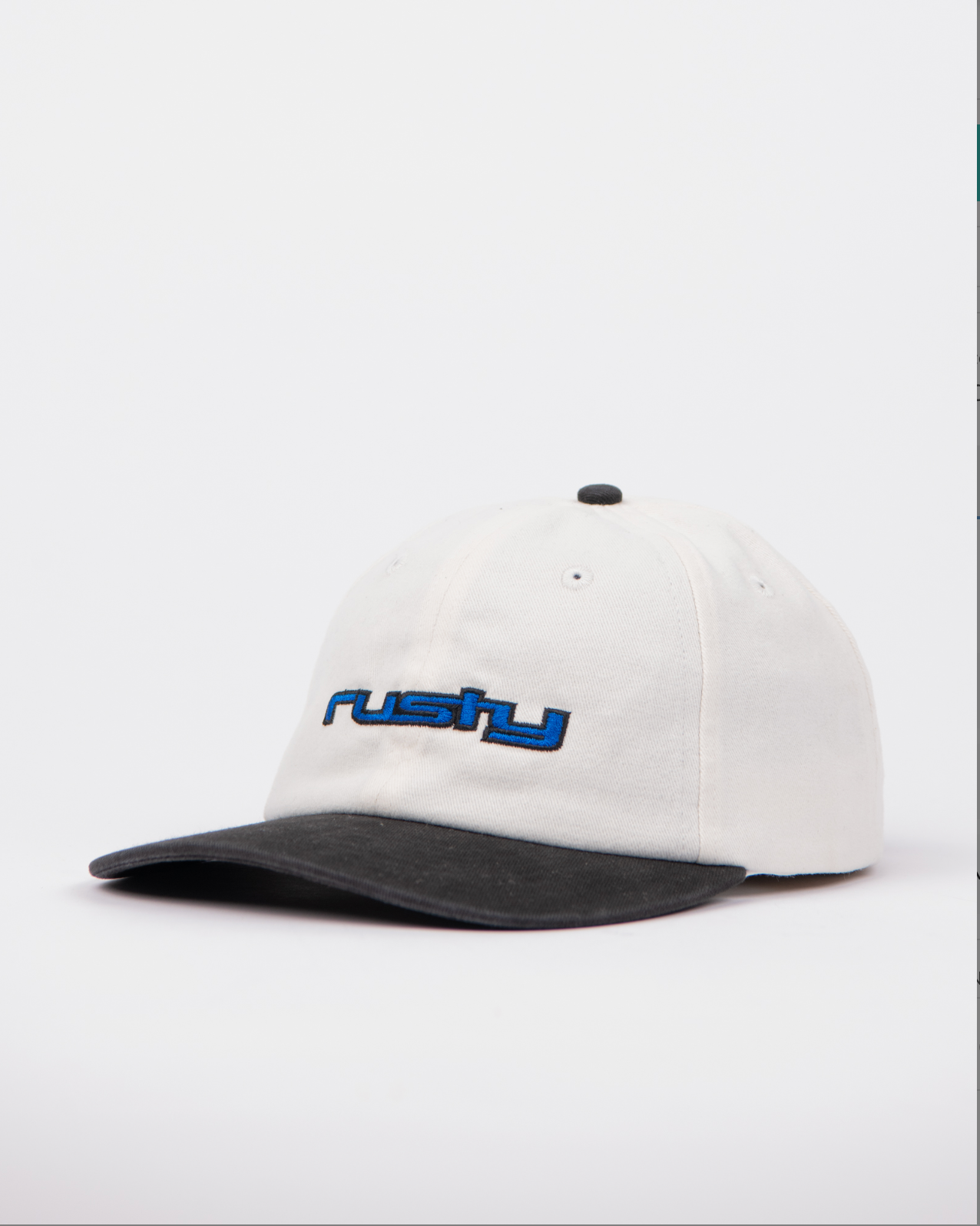 Rusty Lines Dad Cap - Black