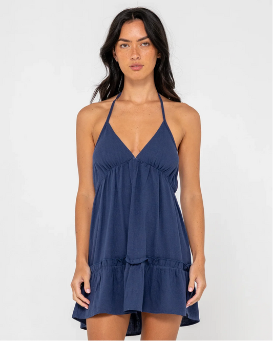 Sienna Mini Dress - Navy