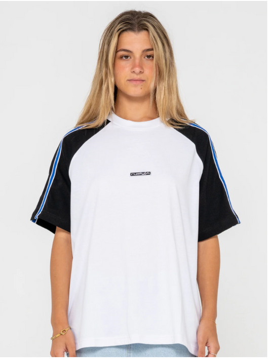 Crank Panelled Oversize Tee