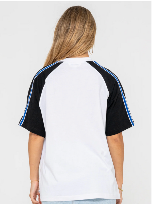 Crank Panelled Oversize Tee