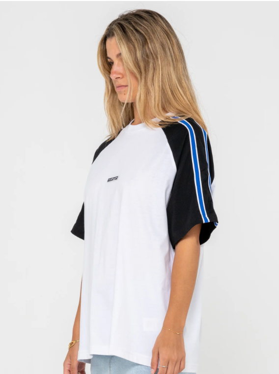 Crank Panelled Oversize Tee