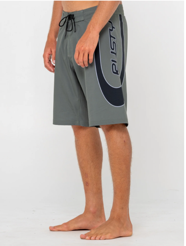 Charger Fixed Waist Boardshort - Army Green
