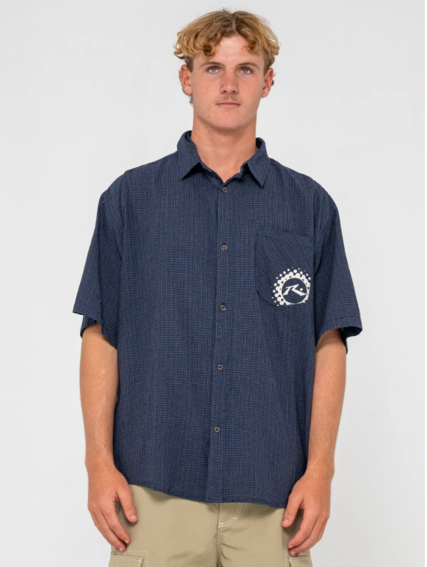 Resno Recon 2.0 Short Sleeve Shirt - Dark Blue
