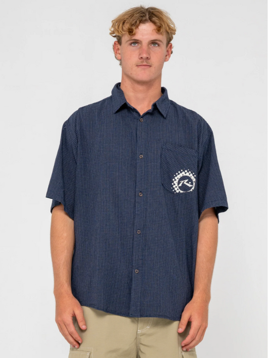 Resno Recon 2.0 Short Sleeve Shirt - Dark Blue