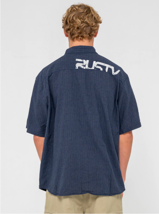 Resno Recon 2.0 Short Sleeve Shirt - Dark Blue