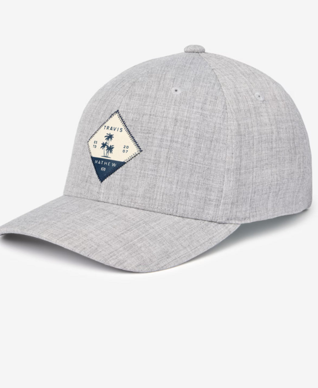 Short Stay Snapback Hat - Heather Grey