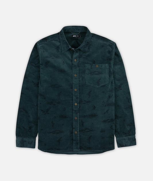 Shoals Corduroy Shirt - Navy