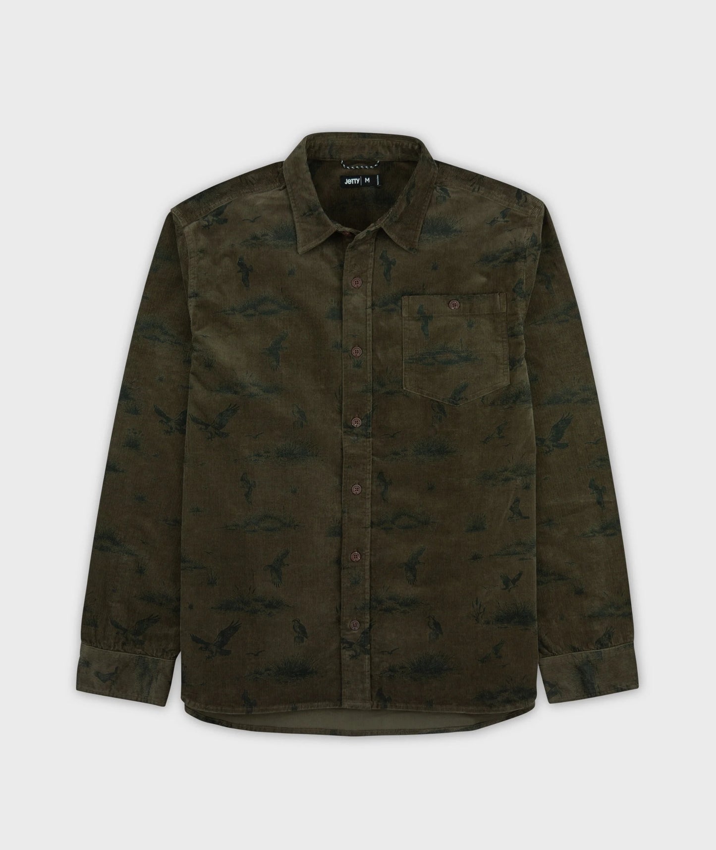 Shoals Corduroy Shirt - Olive