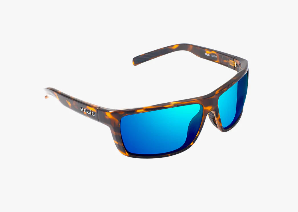 Sigs Brown Tortoise Gloss / Blue Mirror Glass