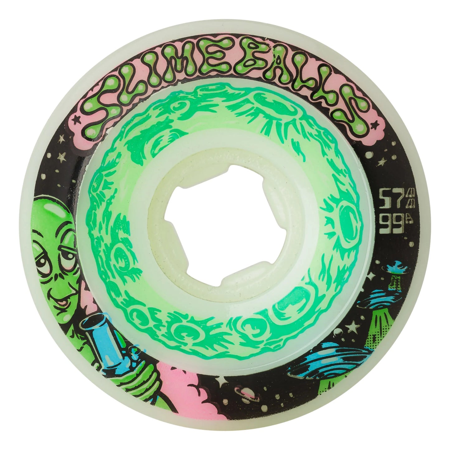 Slime Balls Saucer Wheels 57mm 99a