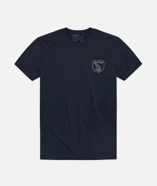 Soar Tee - Solid Navy Blend