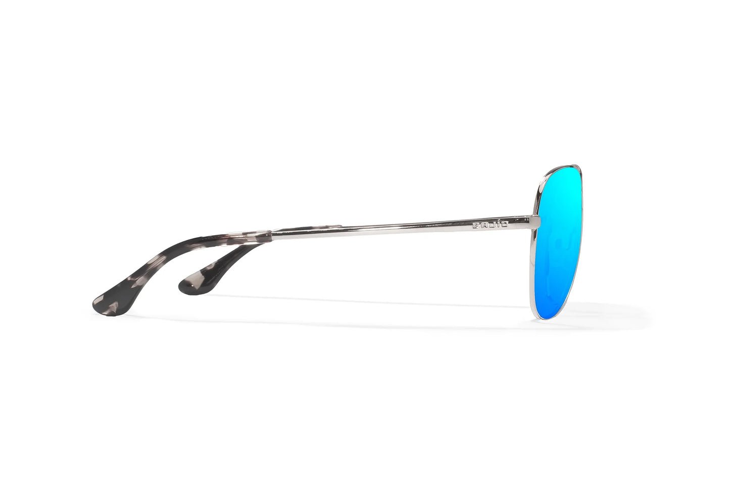 Soldado Silver Gloss w/ Blue Mirror Glass Lens