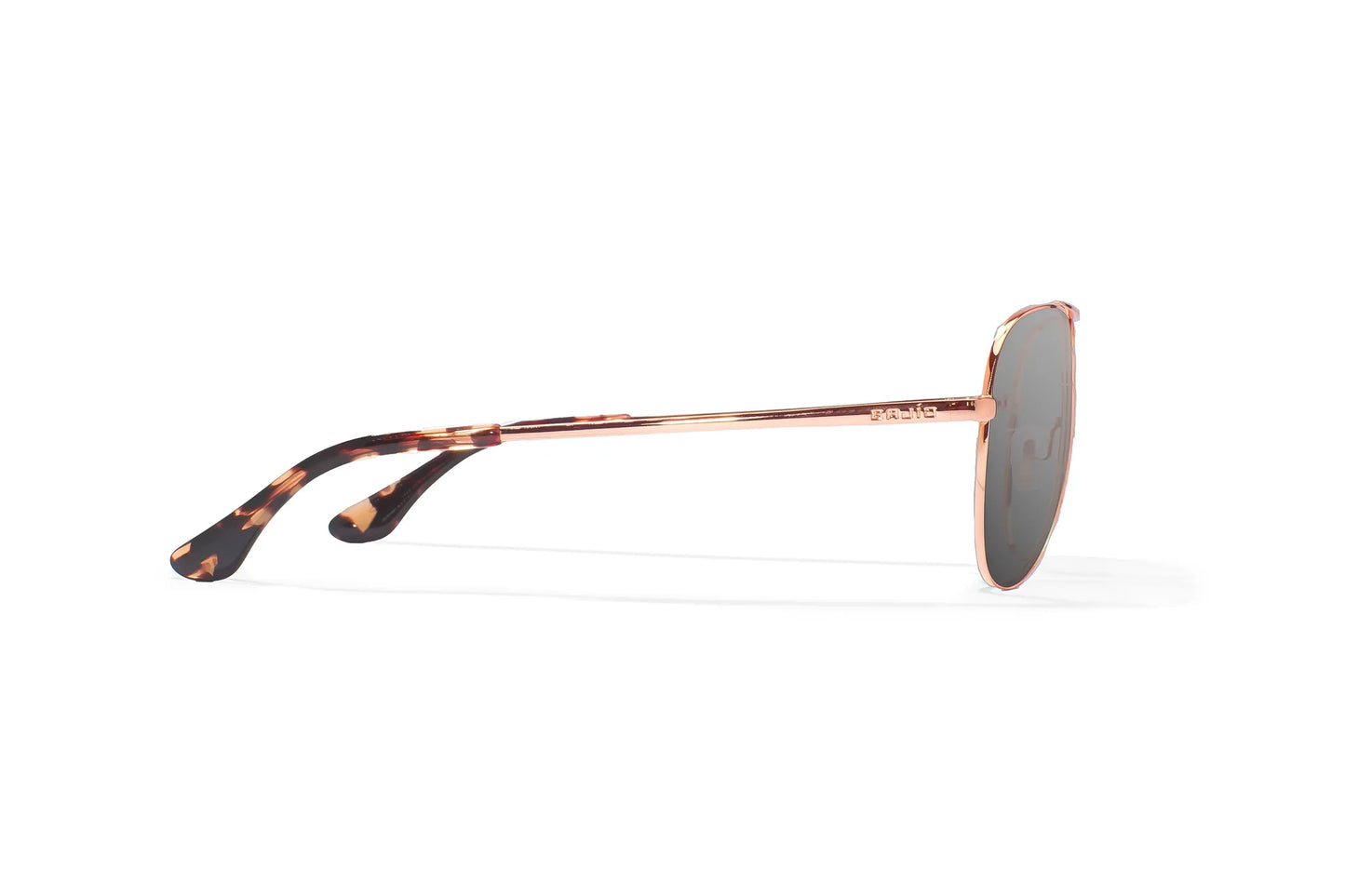 Soldado Rose Gold Satin w/ Gray Grey Glass Lens