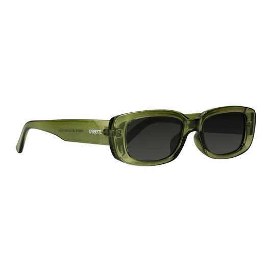 Cassette Optics Soundtrack Sunglasses - Evergreen / Smoke Lens