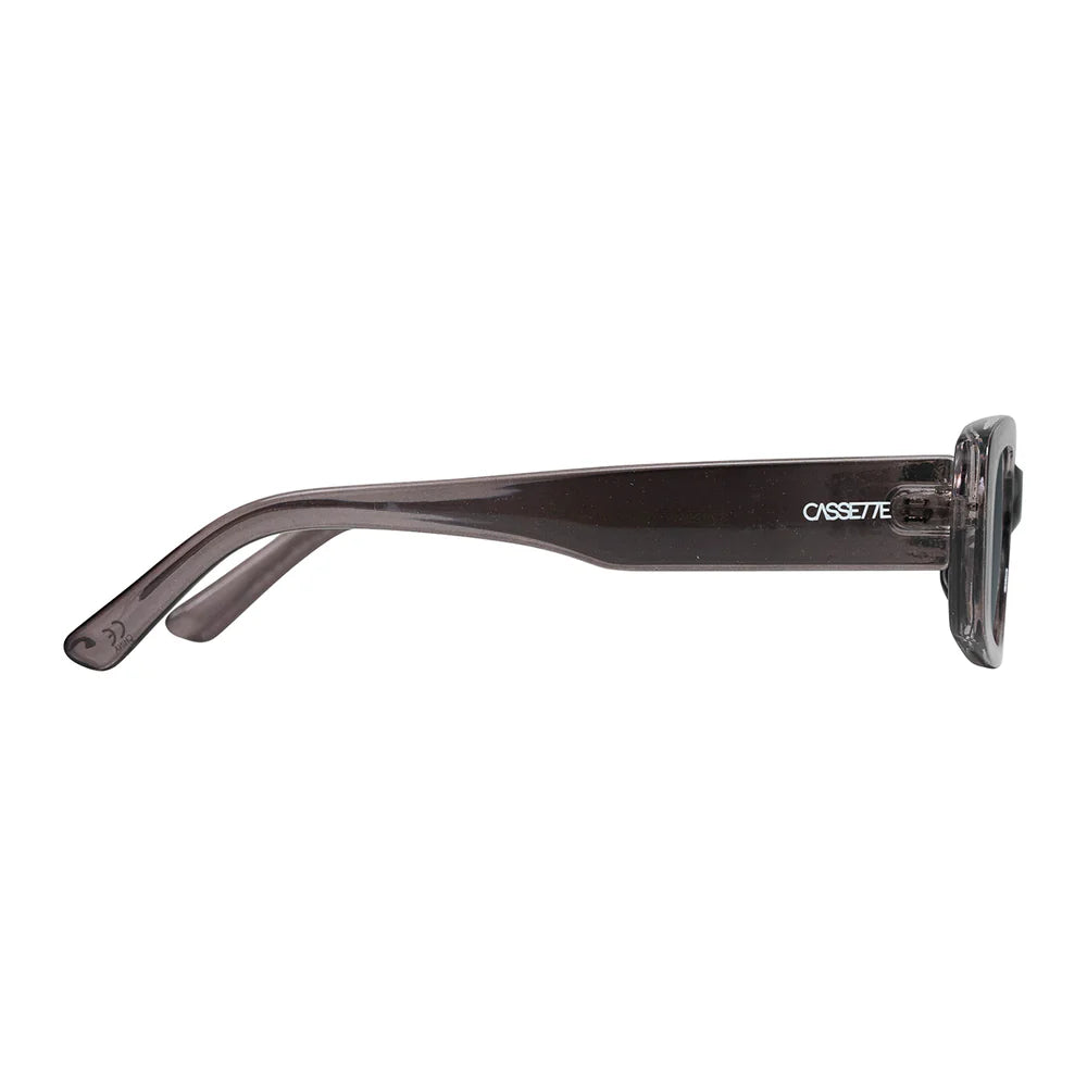 Cassette Optics Soundtrack Sunglasses - Charcoal / Smoke Lens