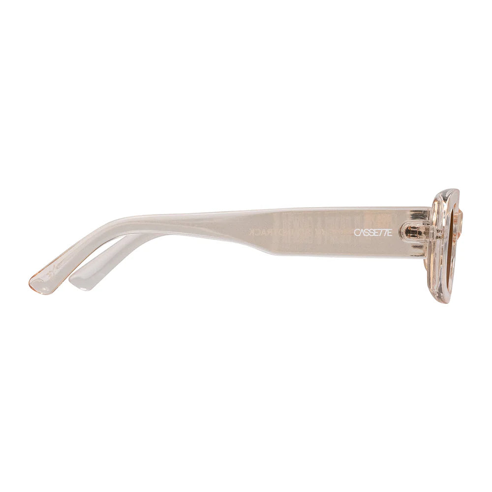Cassette Optics Soundtrack Sunglasses - Champagne / Brown Lens