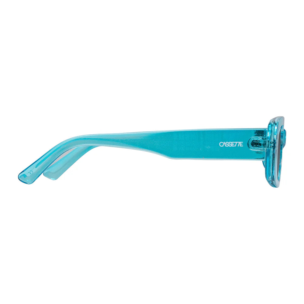 Cassette Optics Soundtrack Sunglasses - Bali Blue / Smoke Lens