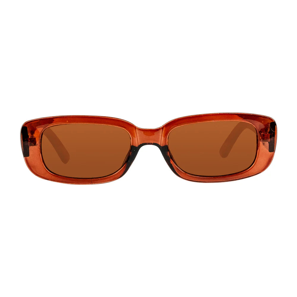 Cassette Optics Soundtrack Sunglasses - Brandy Brown / Brown Lens