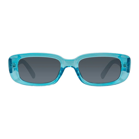 Cassette Optics Soundtrack Sunglasses - Bali Blue / Smoke Lens