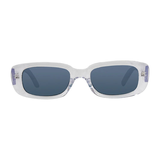 Cassette Optics Soundtrack Sunglasses - Crystal / Smoke Lens