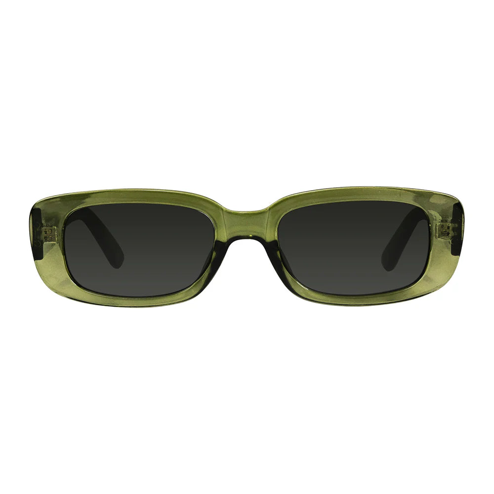 Cassette Optics Soundtrack Sunglasses - Evergreen / Smoke Lens