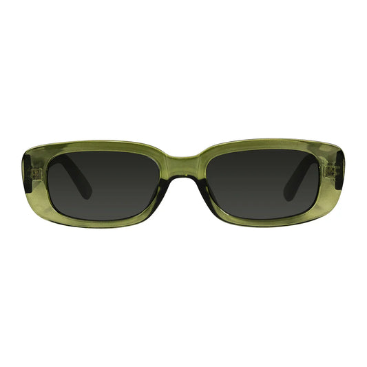 Cassette Optics Soundtrack Sunglasses - Evergreen / Smoke Lens