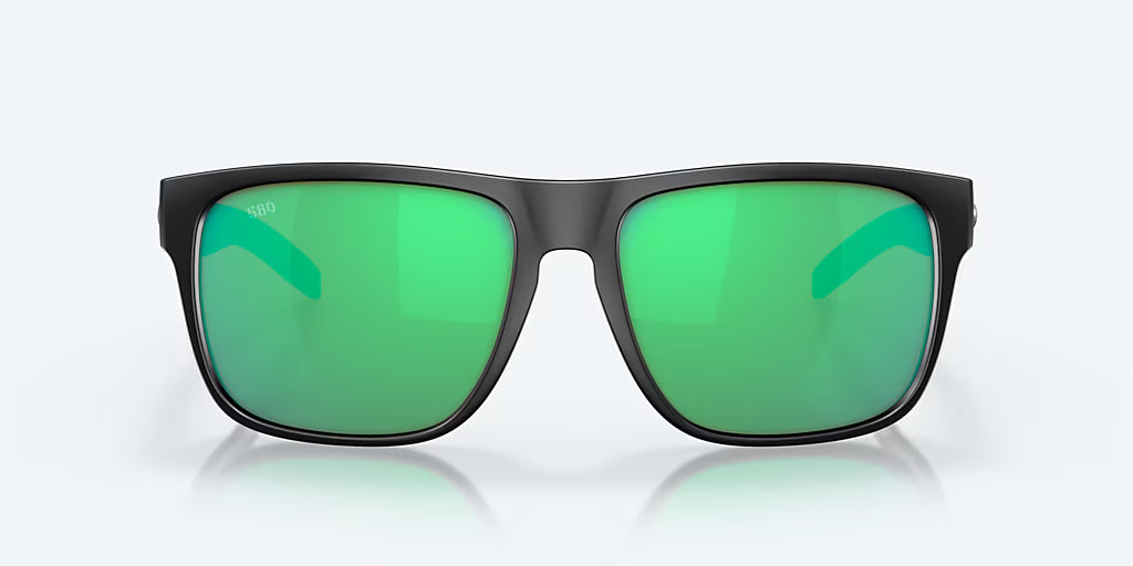 Spearo XL Matte Black w/ Green Mirror 580G