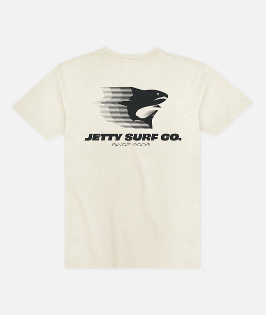 Speedshark Tee - Vintage White